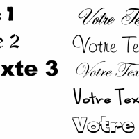 Choix texte site